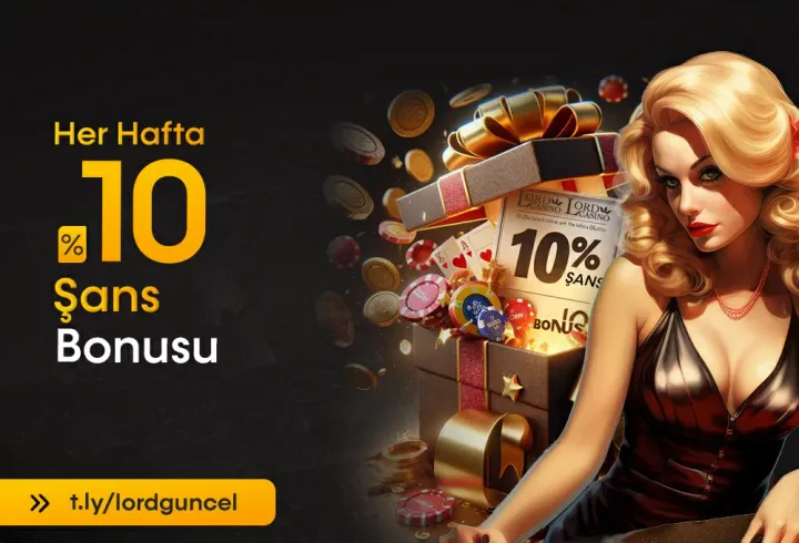 Her Pazartesi %10 Şans Bonusu