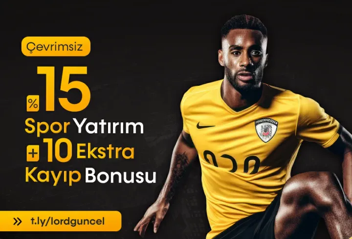 Çevrimsiz %15 Bonus + %10 Spor Kayıp Bonusu