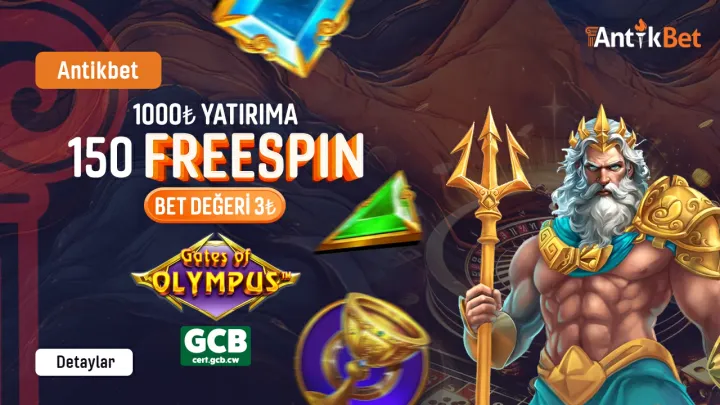 1000 TL Yatırıma 150 Freespin