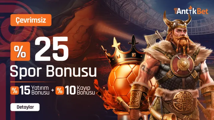%15 + %10 Spor Çevrimsiz Yatırım + Kayıp Bonusu