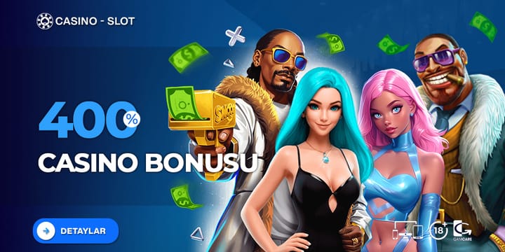 %100 Slot Bonusu 4 Yatırıma %400