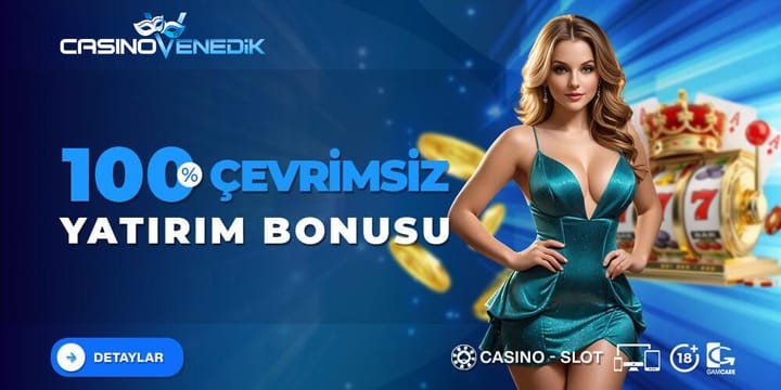 %100 Çevrimsiz Slot Bonusu Otomatik