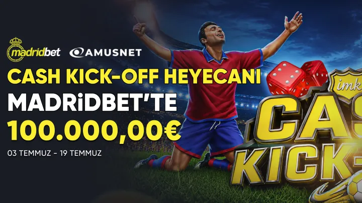 Madridbet Cash Kick-off Turnuvası!