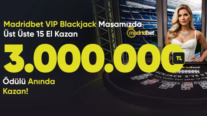 3.000.000₺ Nakit Ödül