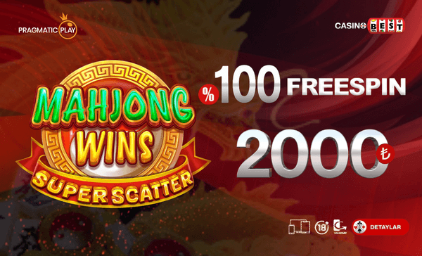 Mahjong Wins Super Scatter %100 2000 TL