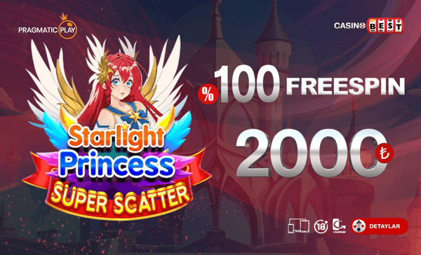 Starlight Princess Super Scatter %100 2000 TL Free Spin