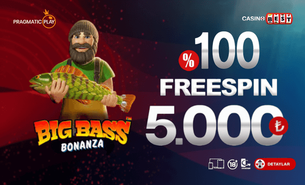 Big Bass Bonanza %100 5000 TL Free Spin