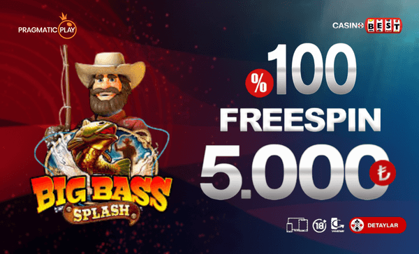 Big Bass Splash %100 5000 TL Free Spin