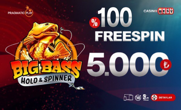 Big Bass Hold & Spinner %100 5000 TL Free Spin