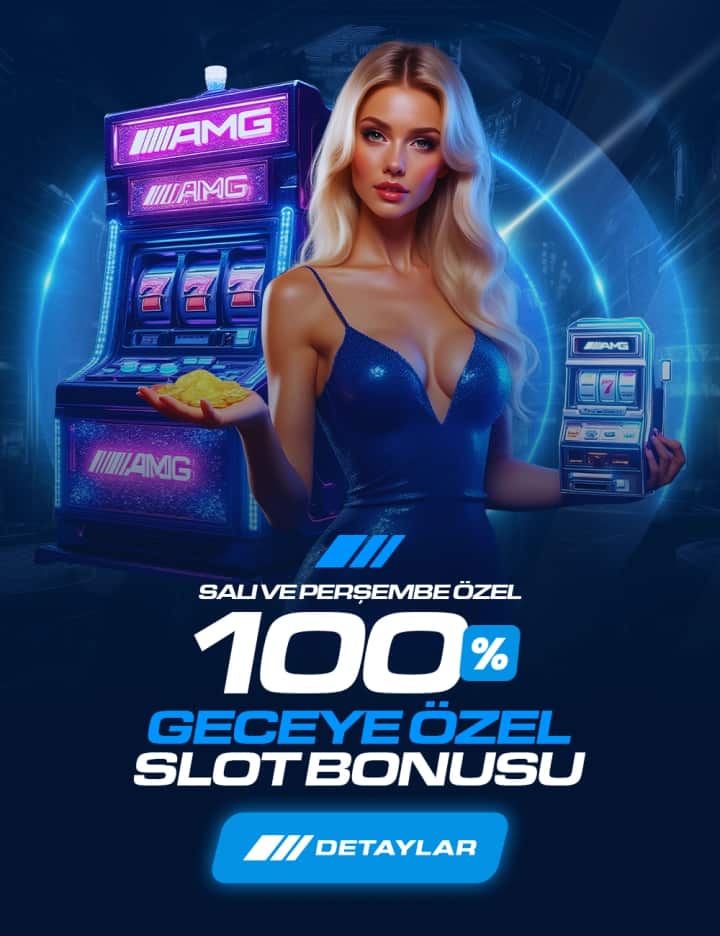 Geceye Özel %100 Slot Bonusu Salı Persembe