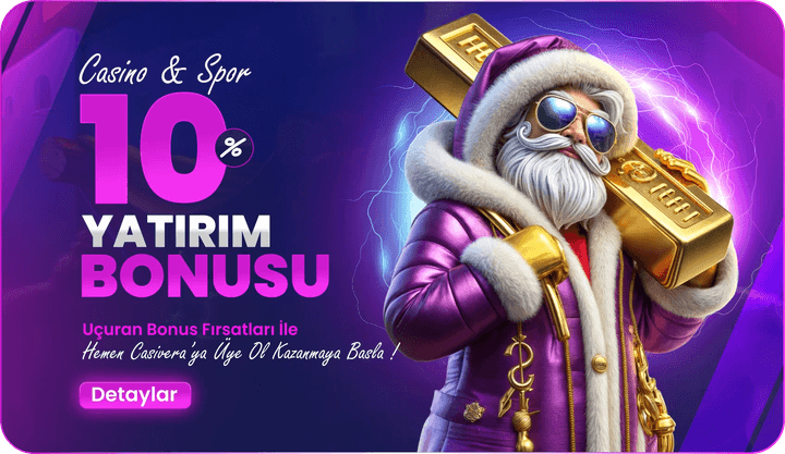%10 Çevrimsiz Casino&spor Bonusu