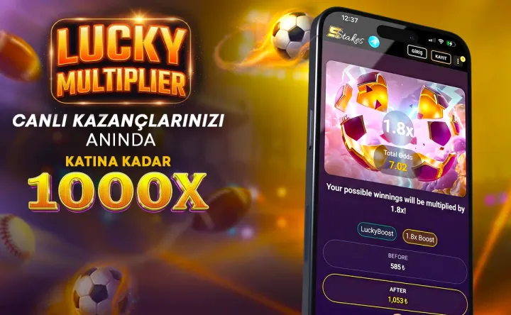 Lucky Multiplier – Canlı Kazançlarınızı Anında 1000 Katına Kadar Artırın