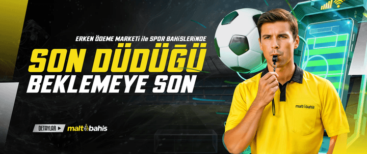 Erken Ödeme Marketi ile Spor Bahislerinde Son Düdüğü Beklemeye Son!