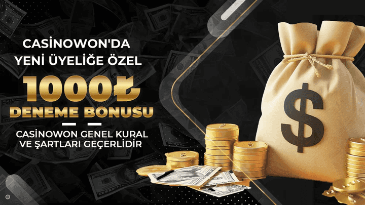 Yeni Üyeliğe Özel Yatırım Şartsız 1000 Freebet / 250 Freespin!