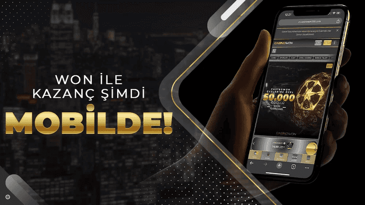 Won ile Kazanç Şimdi Mobilde!